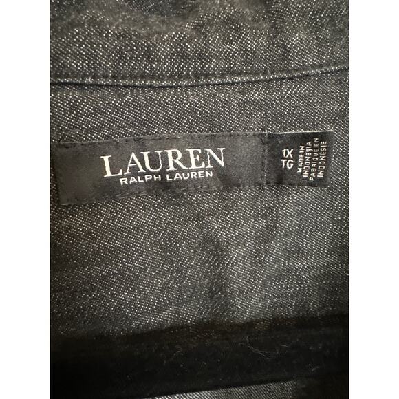 Lauren Ralph Lauren Woman Denim‎ Shift Dress 1X - Picture 3 of 8